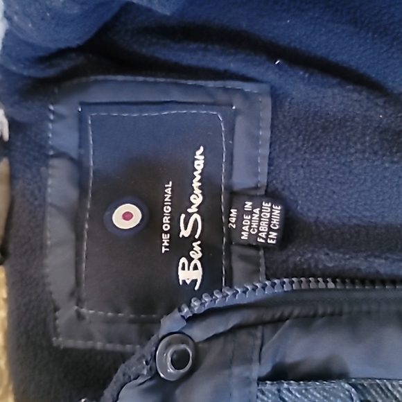 AWESOME BEN SHERMAN FLEECE SHERPS THICK PUFFER JACKET - Picture 2 of 5